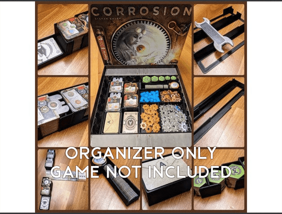 Tabletop Terrain Board Game Insert Corrosion Board Game Insert / Organizer