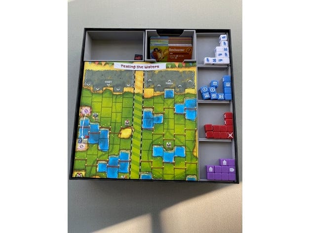 Tabletop Terrain Board Game Insert Cubitos Board Game Insert / Organizer