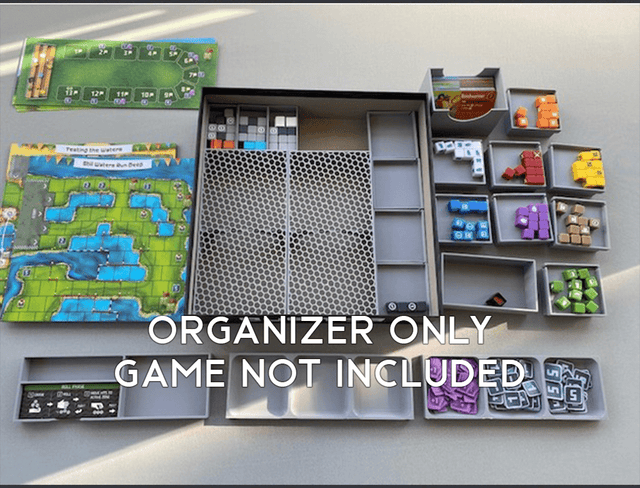 Tabletop Terrain Board Game Insert Cubitos Board Game Insert / Organizer