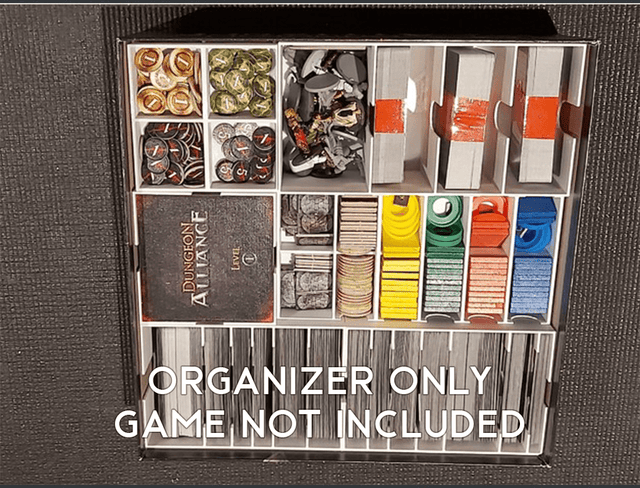 Tabletop Terrain Board Game Insert Dungeon Alliance Board Game Insert / Organizer