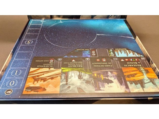 Tabletop Terrain Board Game Insert Empires of the Void II Board Game Insert / Organizer