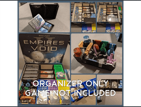 Tabletop Terrain Board Game Insert Empires of the Void II Board Game Insert / Organizer