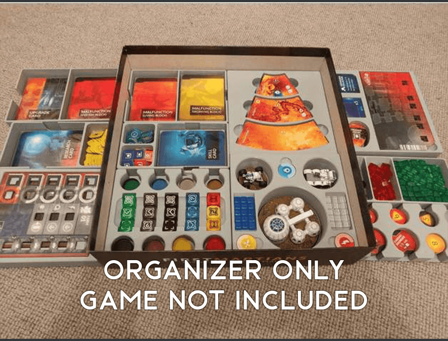 Tabletop Terrain Board Game Insert First Martians Board Game Insert / Organizer