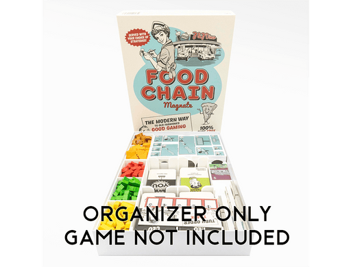 Tabletop Terrain Board Game Insert Food Chain Magnate 3D Printed Insert / Organizer