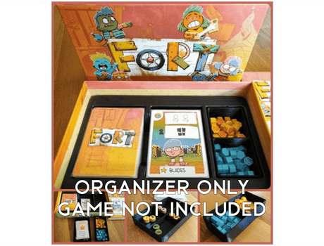 Tabletop Terrain Board Game Insert Fort Board Game Insert / Organizer