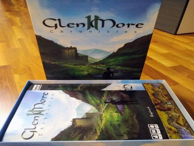 Tabletop Terrain Board Game Insert Glen More 2 - Chronicles with Kickstarter Promos Board Game Insert / Organizer