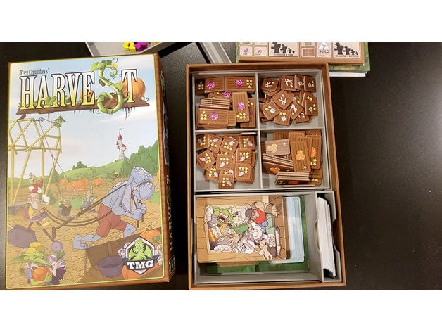 Tabletop Terrain Board Game Insert Harvest Board Game Insert / Organizer