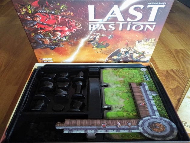 Tabletop Terrain Board Game Insert Last Bastion Board Game Insert / Organizer