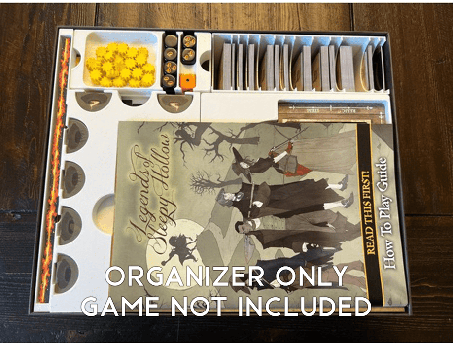Tabletop Terrain Board Game Insert Legends of Sleepy Hollow with Expansion Board Game Insert / Organizer Tabletop Terrain