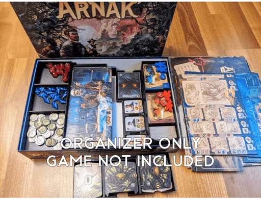 Tabletop Terrain Board Game Insert Lost Ruins of Arnak + Expansion Board Game Insert / Organizer