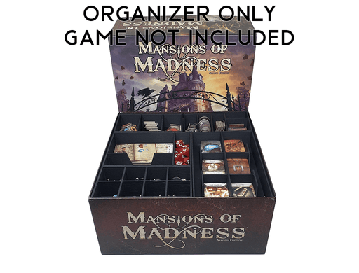 Tabletop Terrain Board Game Insert Mansions of Madness 2e Organizer / Insert