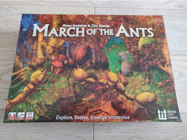Tabletop Terrain Board Game Insert March of the Ants + Expansions Board Game Insert / Organizer Tabletop Terrain