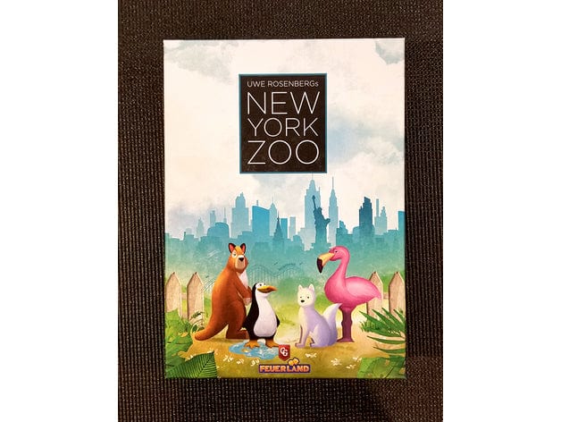 Tabletop Terrain Board Game Insert New York Zoo Board Game Insert / Organizer