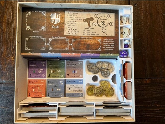 Tabletop Terrain Board Game Insert Obsession with Expansions Board Game Insert / Organizer