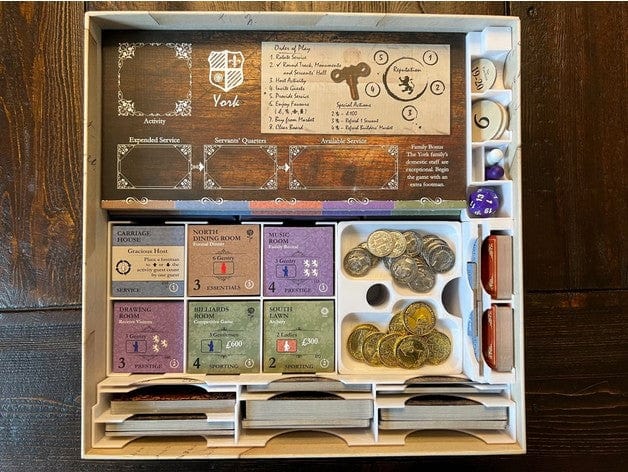 Obsession with Expansions Board Game Insert / Organizer — Tabletop Terrain