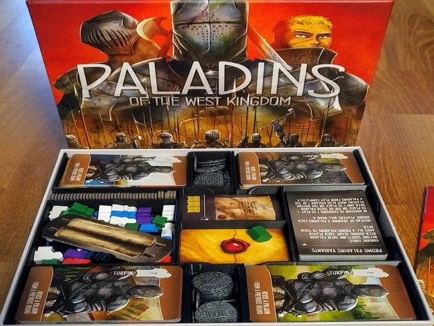 Tabletop Terrain Board Game Insert Paladins of the West Kingdom Board Game Insert / Organizer