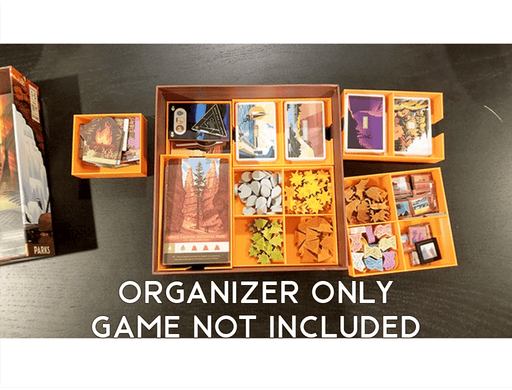 Tabletop Terrain Board Game Insert Parks + Nightfall Expansion Board Game Insert / Organizer