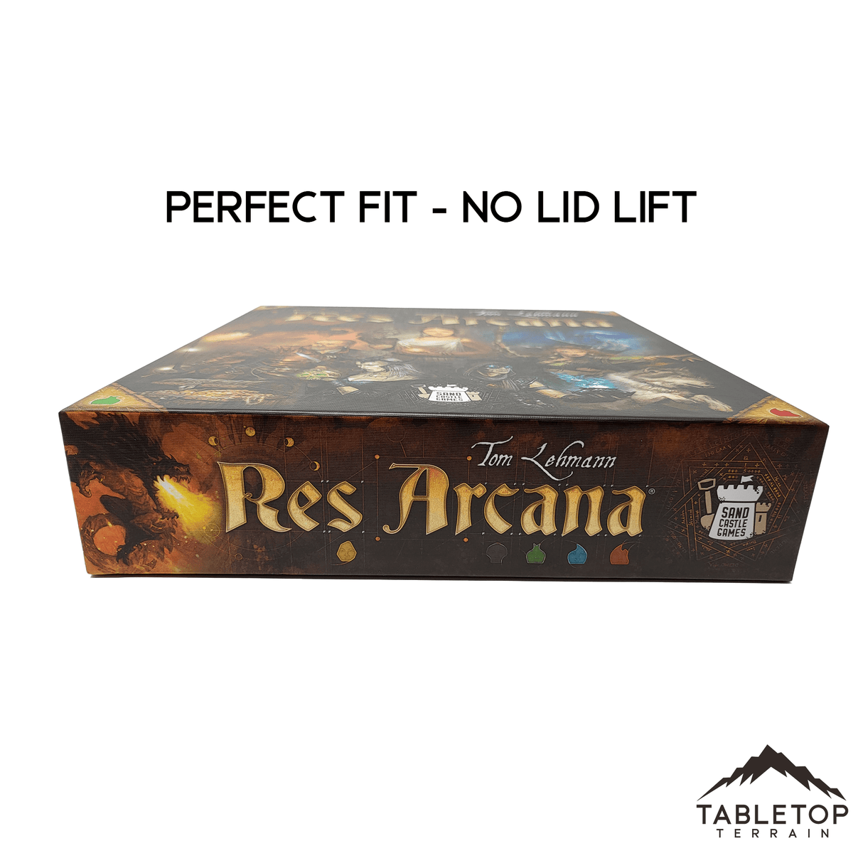 Tabletop Terrain Board Game Insert Res Arcana with Expansions 1+2 Board Game Insert / Organizer