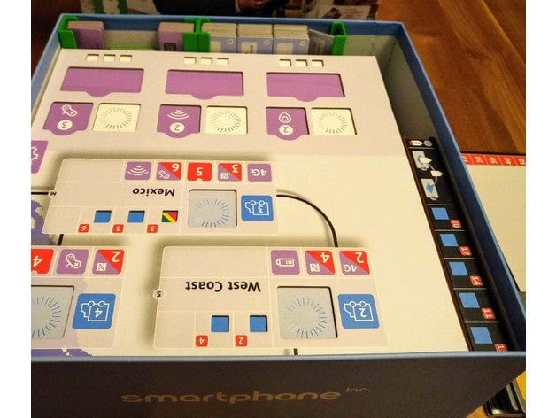 Tabletop Terrain Board Game Insert Smartphone Inc Board Game Insert / Organizer Tabletop Terrain