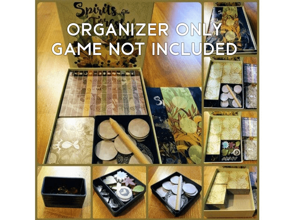 Tabletop Terrain Board Game Insert Spirits of the Forest with Moonlight Expansion Board Game Insert / Organizer