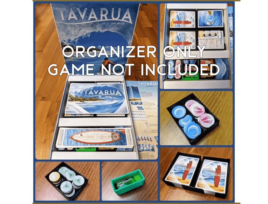 Tabletop Terrain Board Game Insert Tavarua Board Game Insert / Organizer Tabletop Terrain