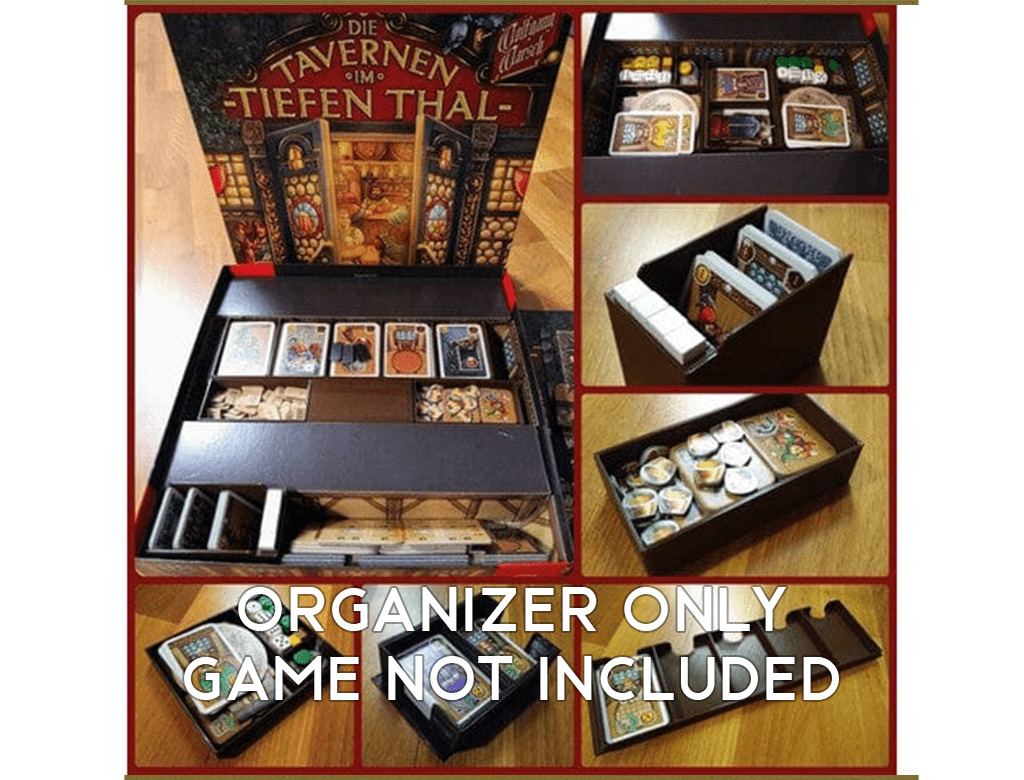 Taverns of Tiefenthal Board Game Insert / Organizer – Tabletop Terrain