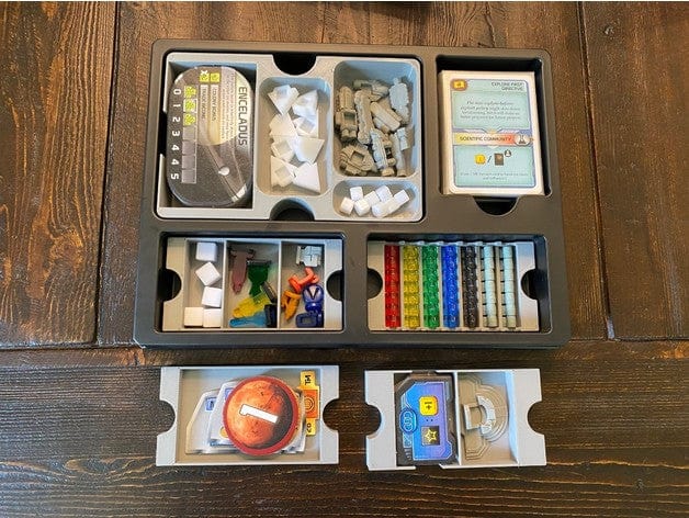 Terraforming Mars Big Box Trays Board Game Insert / Organizer