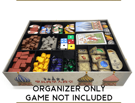 Tabletop Terrain Board Game Insert The Red Cathedral Board Game Insert / Organizer