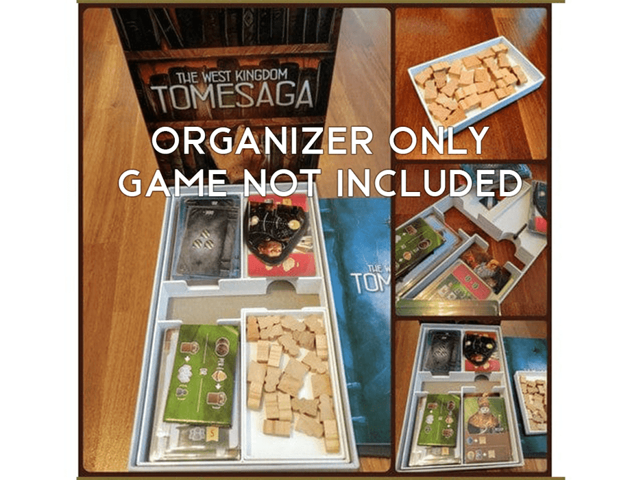 Tabletop Terrain Board Game Insert The West Kingdom Tomesaga Board Game Insert / Organizer