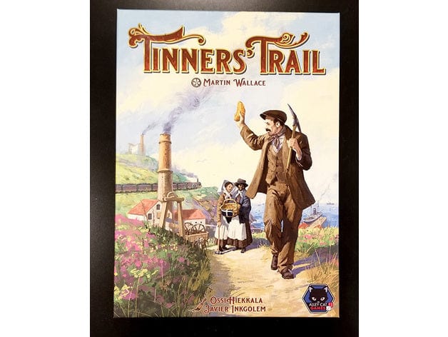 Tabletop Terrain Board Game Insert Tinners' Trail Board Game Insert / Organizer