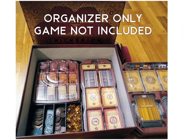 Tabletop Terrain Board Game Insert Trickerion Collector's Edition Board Game Insert / Organizer