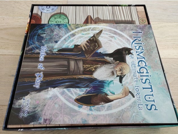 Tabletop Terrain Board Game Insert Trismegistus Board Game Insert / Organizer