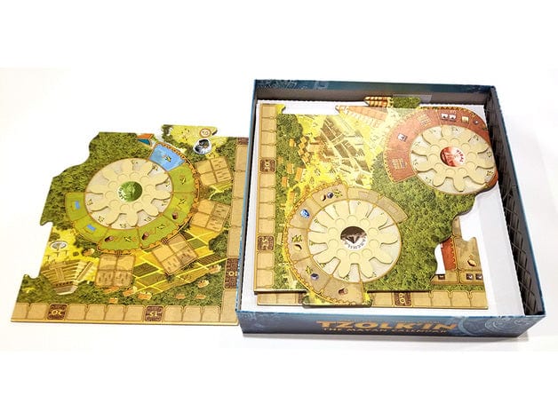 Tabletop Terrain Board Game Insert Tzolk'in + Expansions Board Game Insert / Organizer