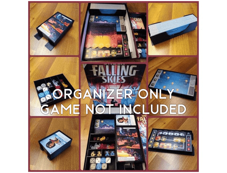 Tabletop Terrain Board Game Insert Under Falling Skies Board Game Insert / Organizer Tabletop Terrain