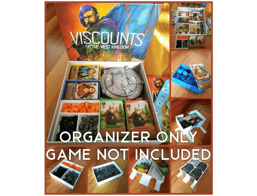 Tabletop Terrain Board Game Insert Viscounts of the West Kingdom Board Game Insert / Organizer