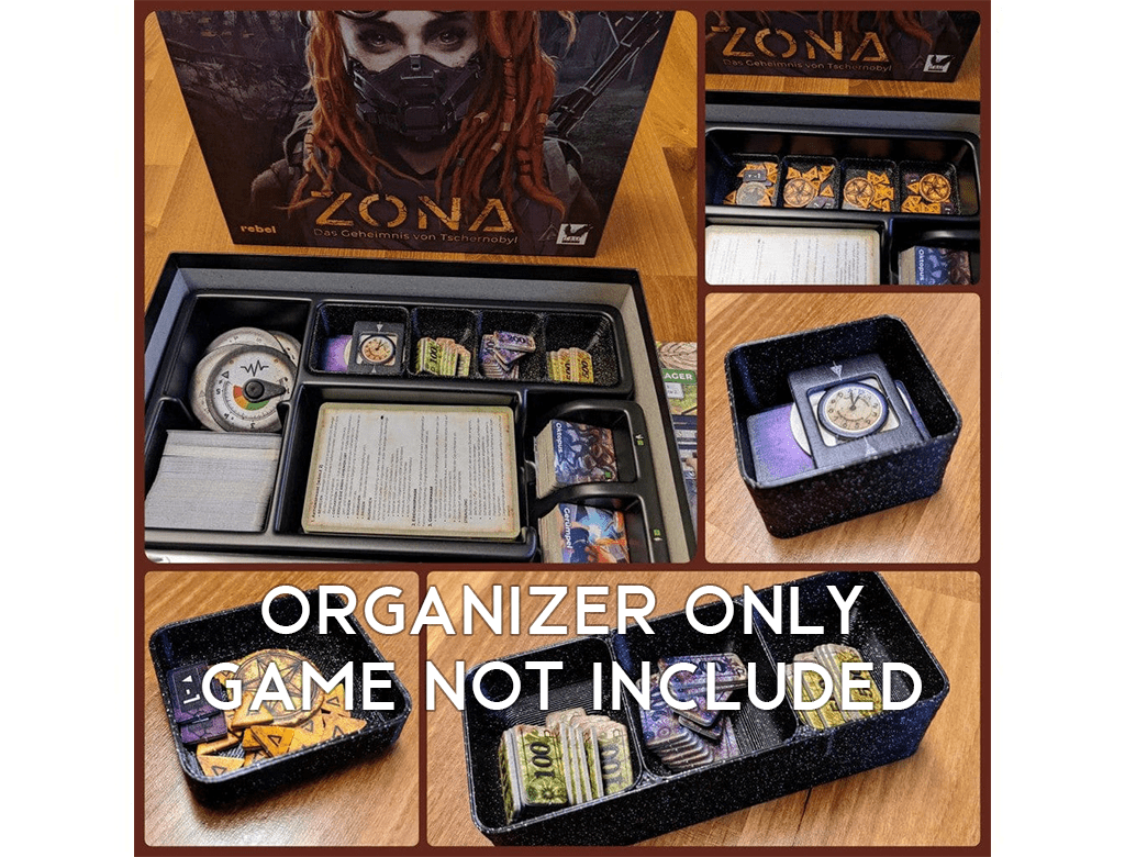 Tabletop Terrain Board Game Insert Zona Board Game Insert / Organizer