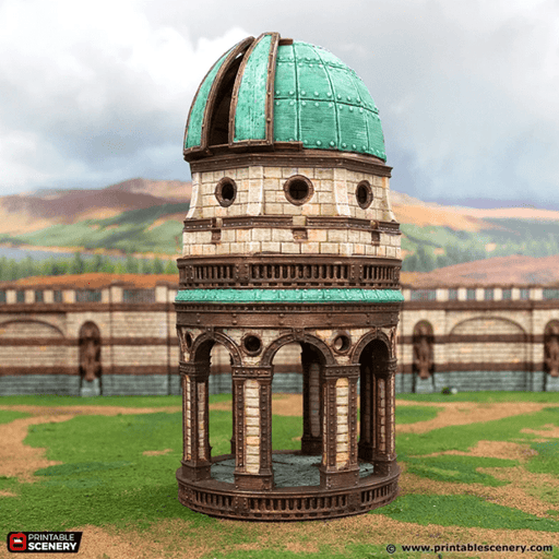 Tabletop Terrain Building Arcane Dome - Rise of the Halflings - Fantasy Building Tabletop Terrain