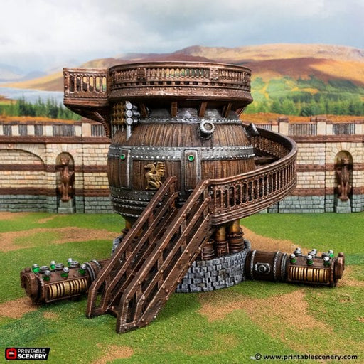 Tabletop Terrain Building Archanical Repository - Rise of the Halflings - Fantasy Building