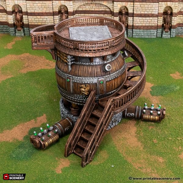 Tabletop Terrain Building Archanical Repository - Rise of the Halflings - Fantasy Building