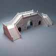 Tabletop Terrain Building Atreus Settlement Archway Bridge - Star Wars Legion Terrain