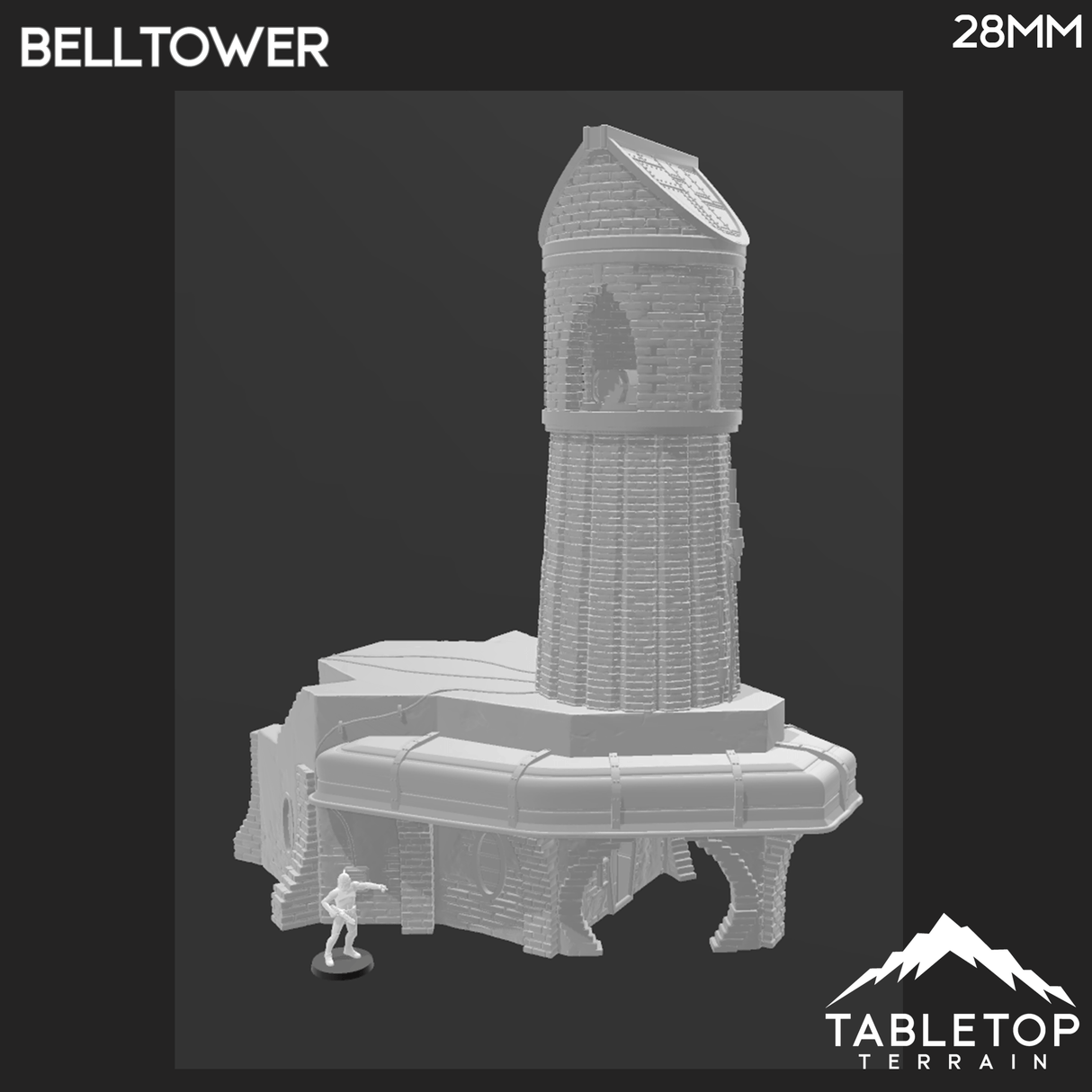 Tabletop Terrain Building Belltower - Ord Ferrum