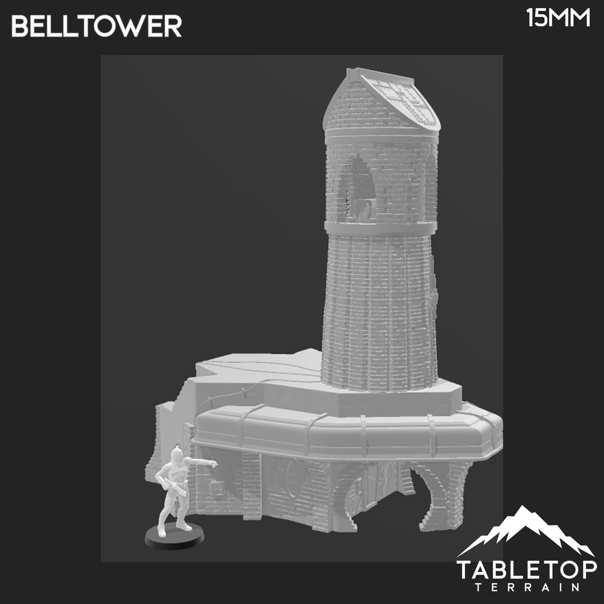 Tabletop Terrain Building Belltower - Ord Ferrum