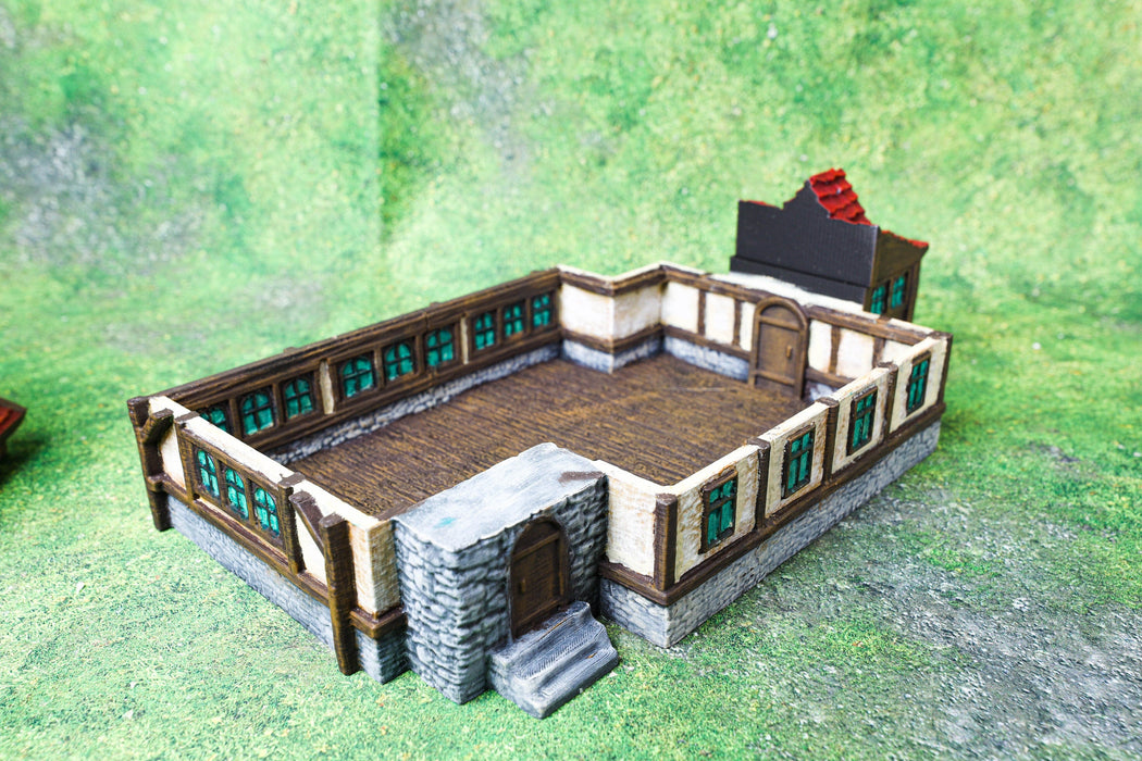 Tabletop Terrain Building Building 4 - Town of Grexdale - Fantasy Building Tabletop Terrain