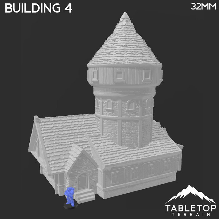 Tabletop Terrain Building Building 4 - Town of Grexdale - Fantasy Building