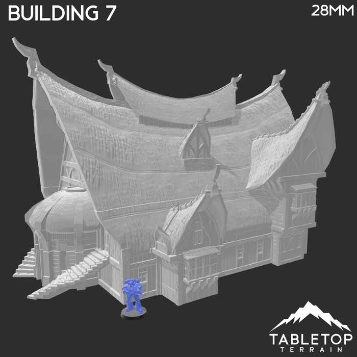 Tabletop Terrain Building Building 7 - City of Spiritdale - Fantasy Building