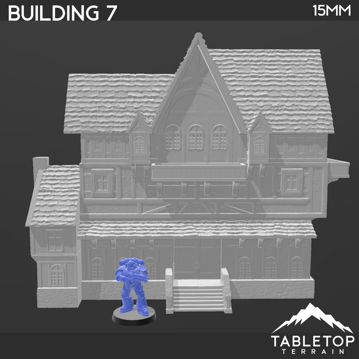 Tabletop Terrain Building Building 7 - Town of Grexdale - Fantasy Building