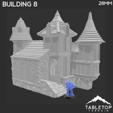 Tabletop Terrain Building Building 8 - City of Spiritdale - Fantasy Building