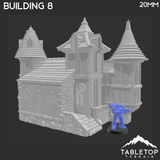 Tabletop Terrain Building Building 8 - City of Spiritdale - Fantasy Building