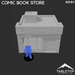 Tabletop Terrain Building Comic Book Store - Marvel Crisis Protocol Building Tabletop Terrain