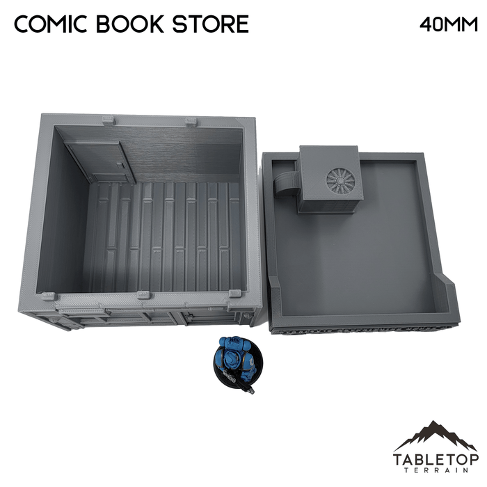 Tabletop Terrain Building Comic Book Store - Marvel Crisis Protocol Building Tabletop Terrain
